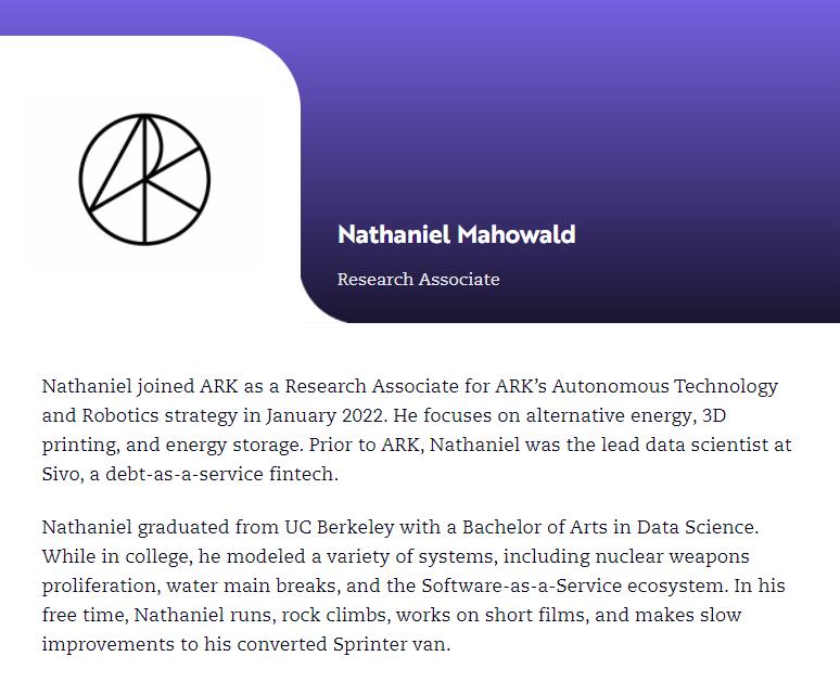 ARKInvest团队大揭秘