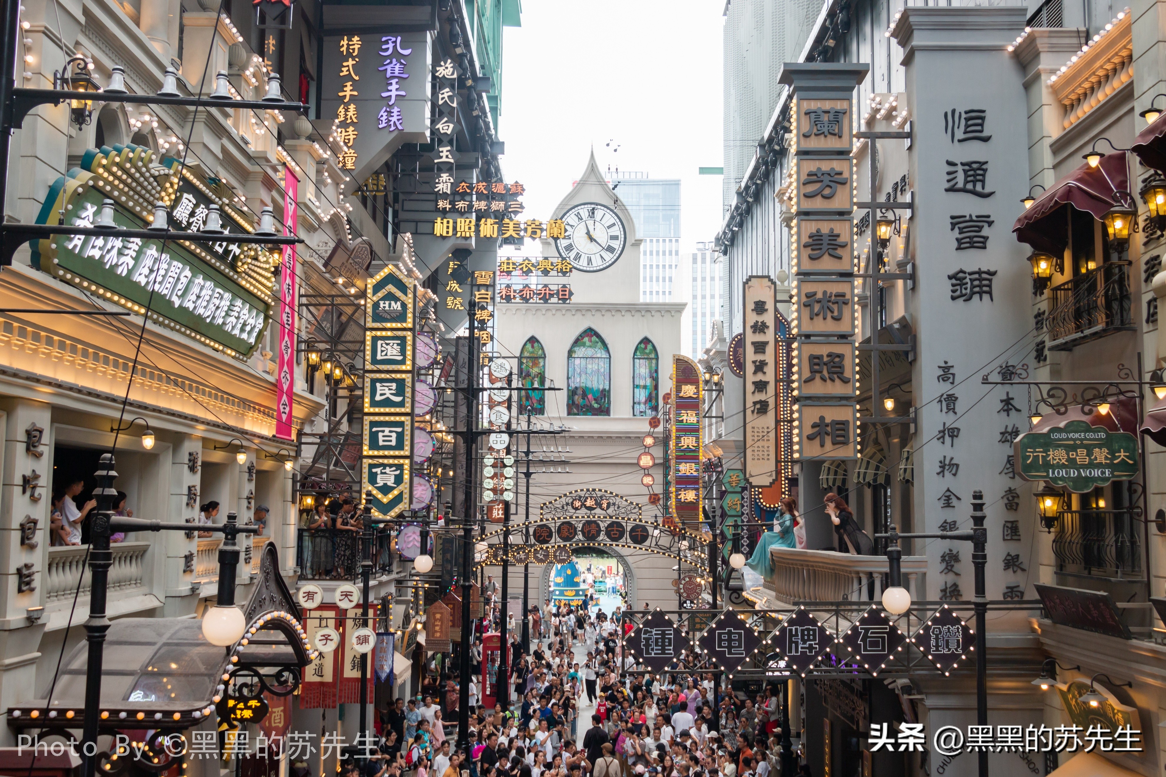 上海千古情老上海,穿越到70年代上海千古情景区