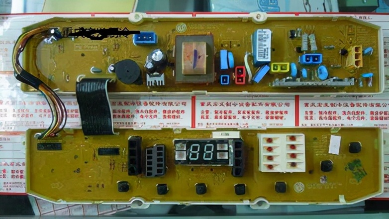 全自动洗衣机电脑板坏,洗衣机电脑板坏了怎么改成按钮式