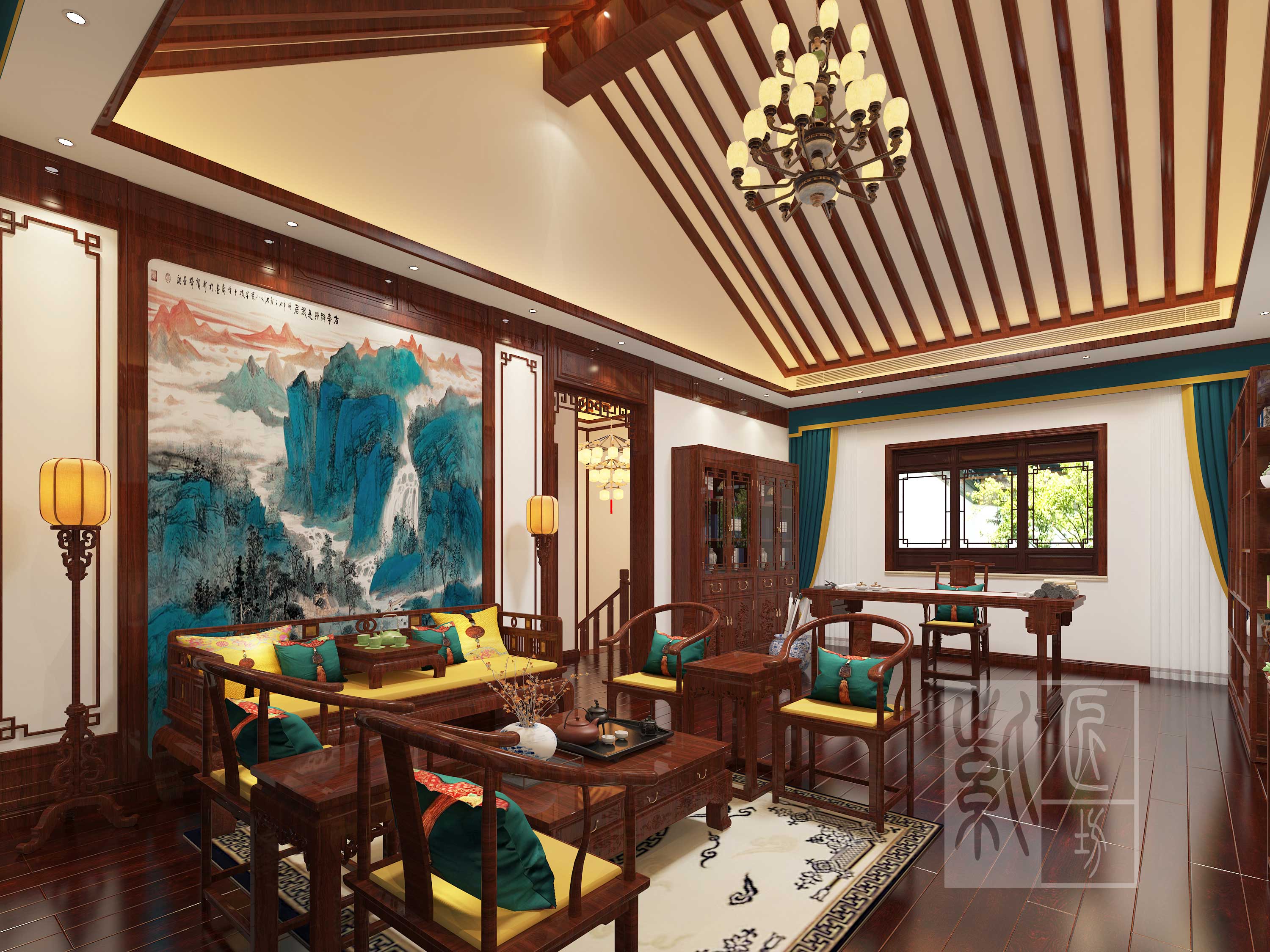 真正的豪宅设计效果图,好的别墅设计哪里找