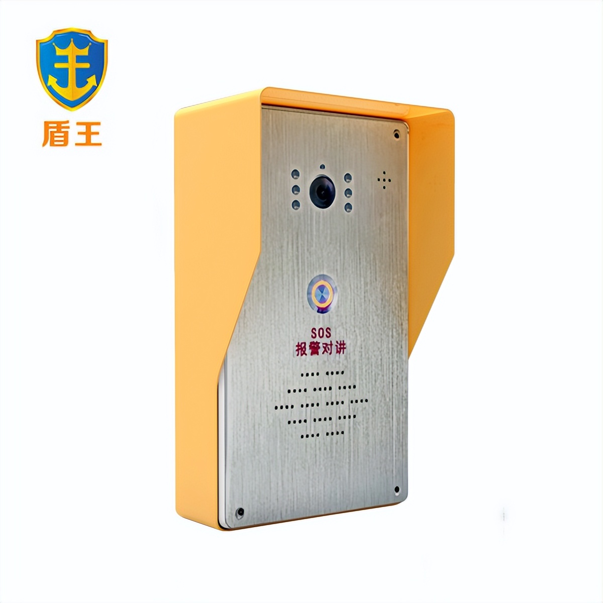 防水罩一键对讲新款4G拨号一键报警器ip视频SOS报警对讲广播终端