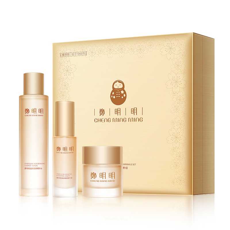 郑明明活力再生霜,郑明明润颜抗皱套组