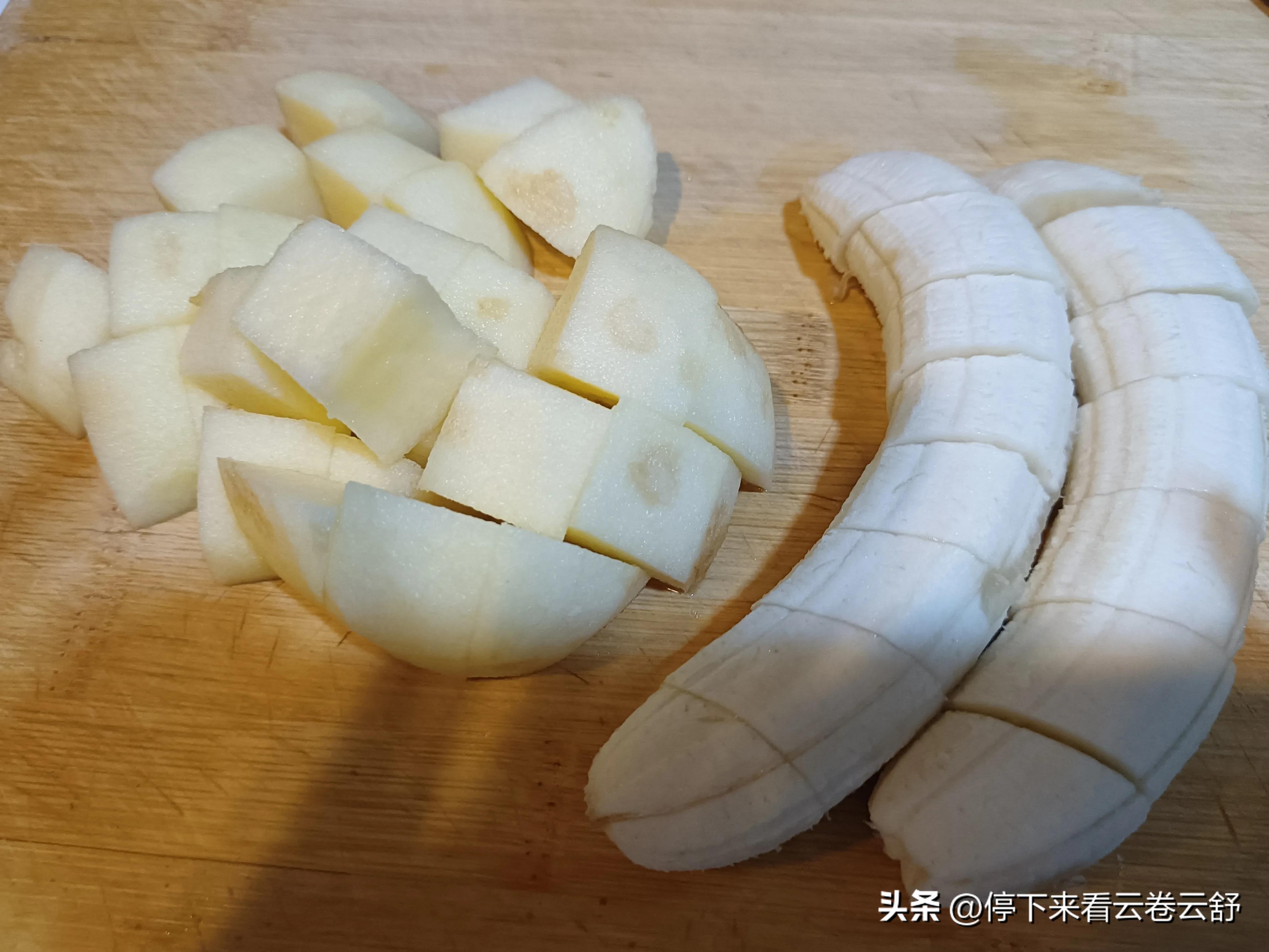 苹果香蕉牛奶能一起煮嘛,香蕉苹果牛奶榨汁