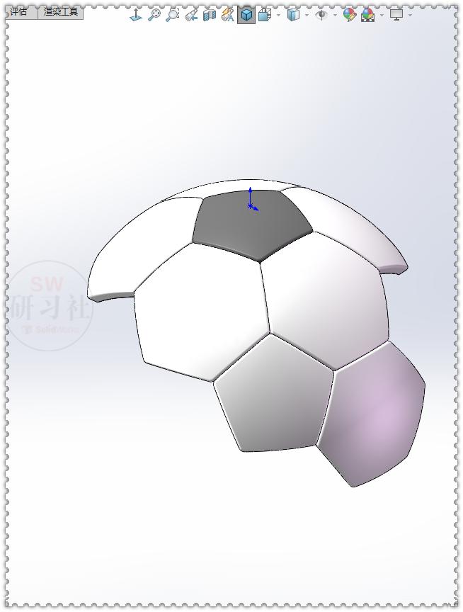 用solidworks画篮球,如何在solidworks画12面体的足球