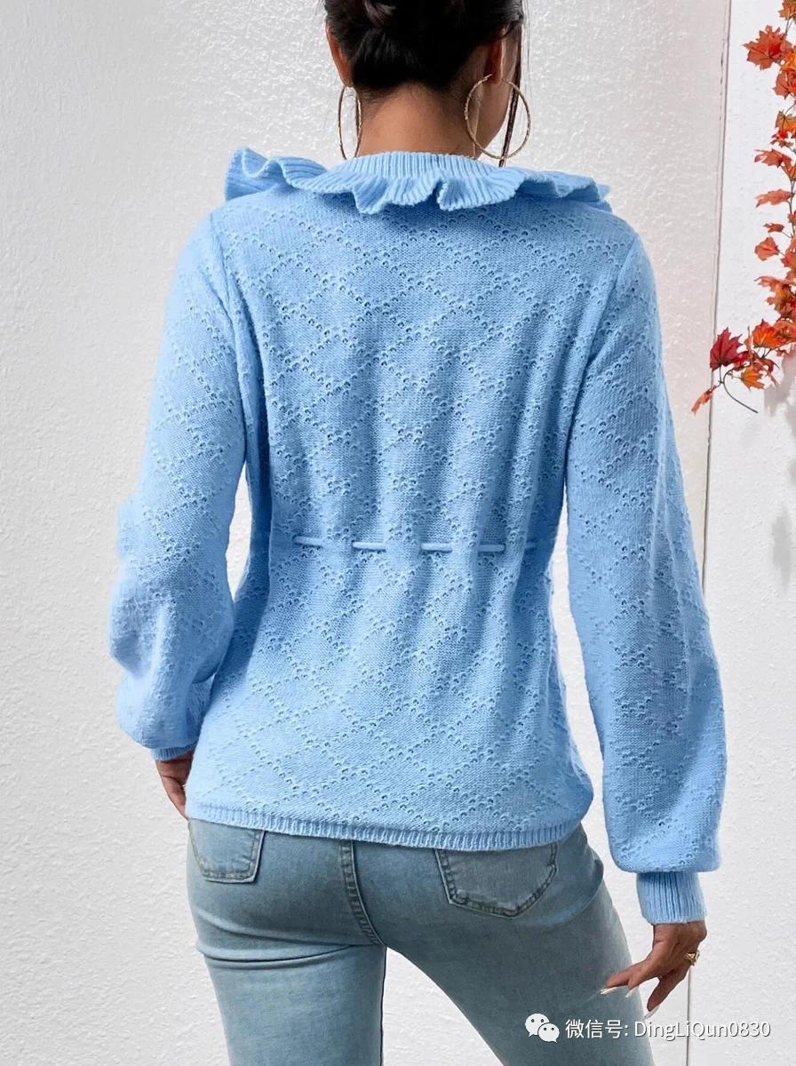 针织长袖衬衫搭配图片,针织衬衫如何穿出特色