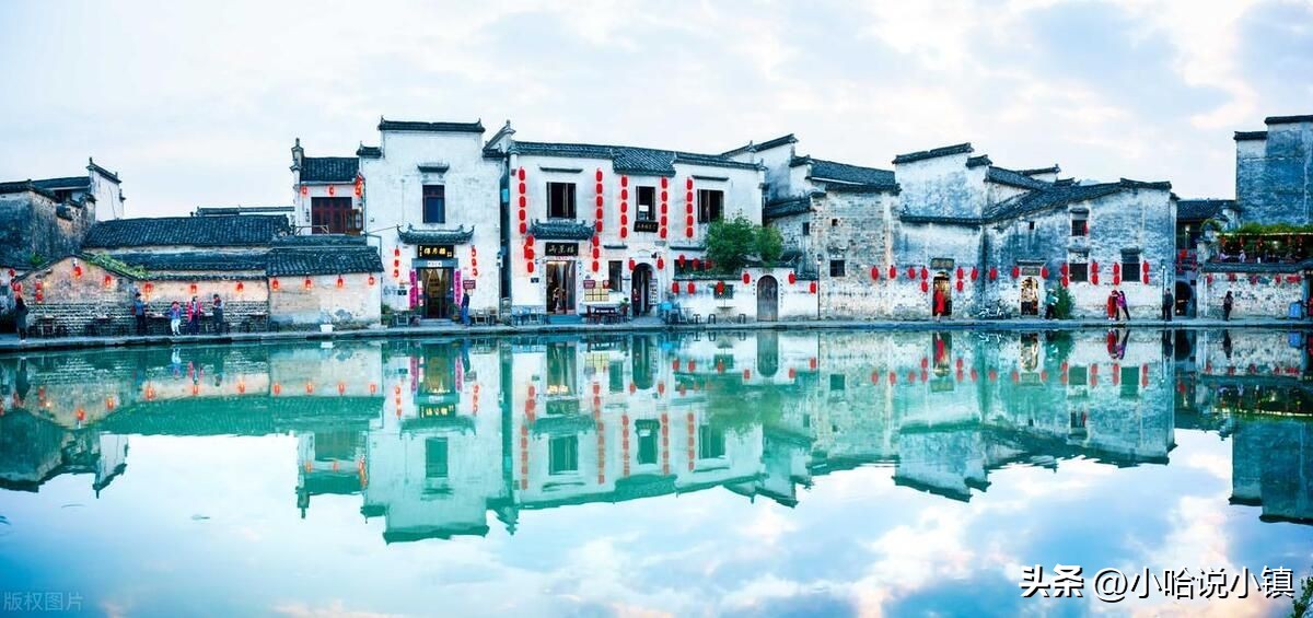 安徽最美的古镇宏村,安徽宏村镇风光