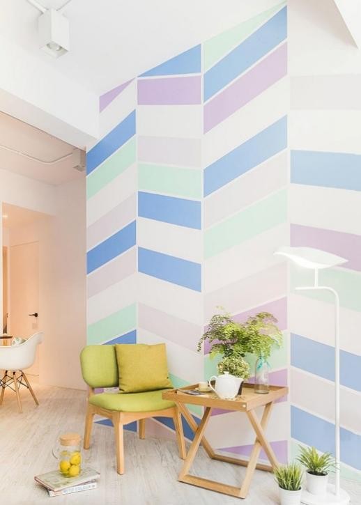 大白墙改造田园风,新家装修简约大白墙