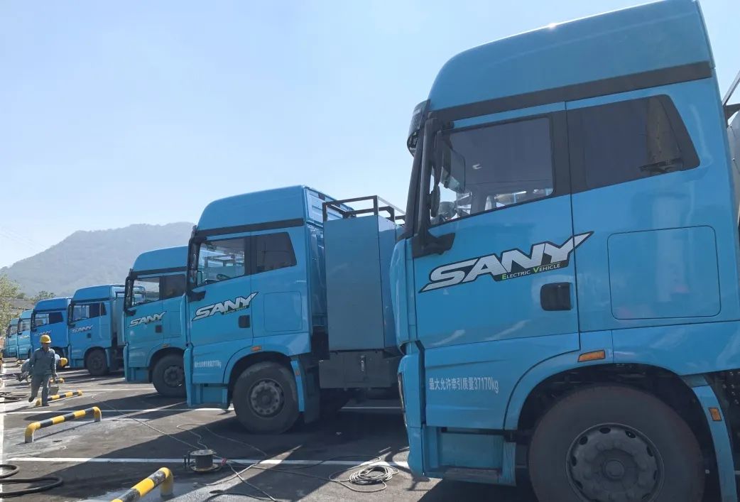 三一新能源重卡换电,三一新能源重卡2022年