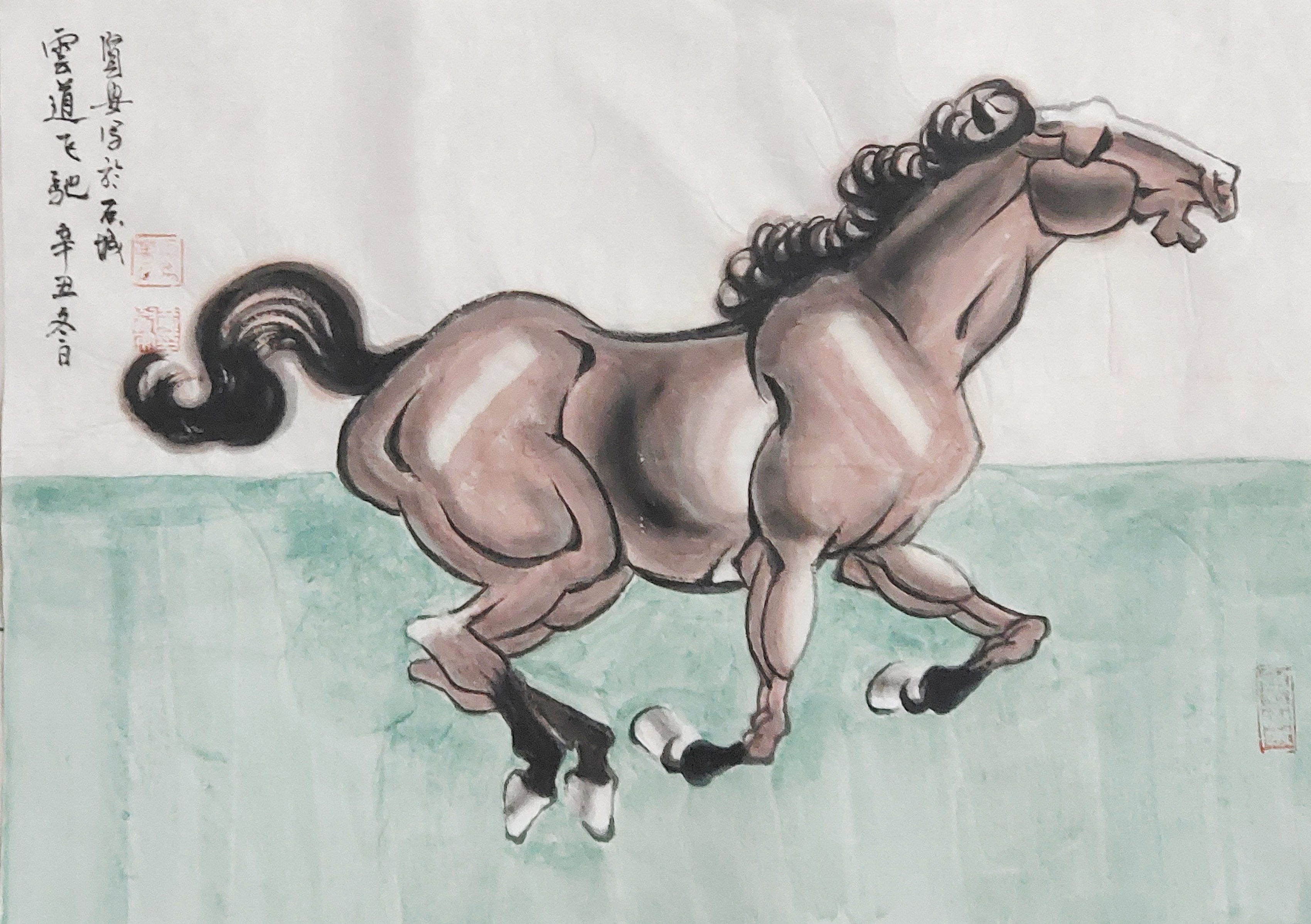 迎冬奥庆新春书画,迎元宵庆冬奥绘画一等奖