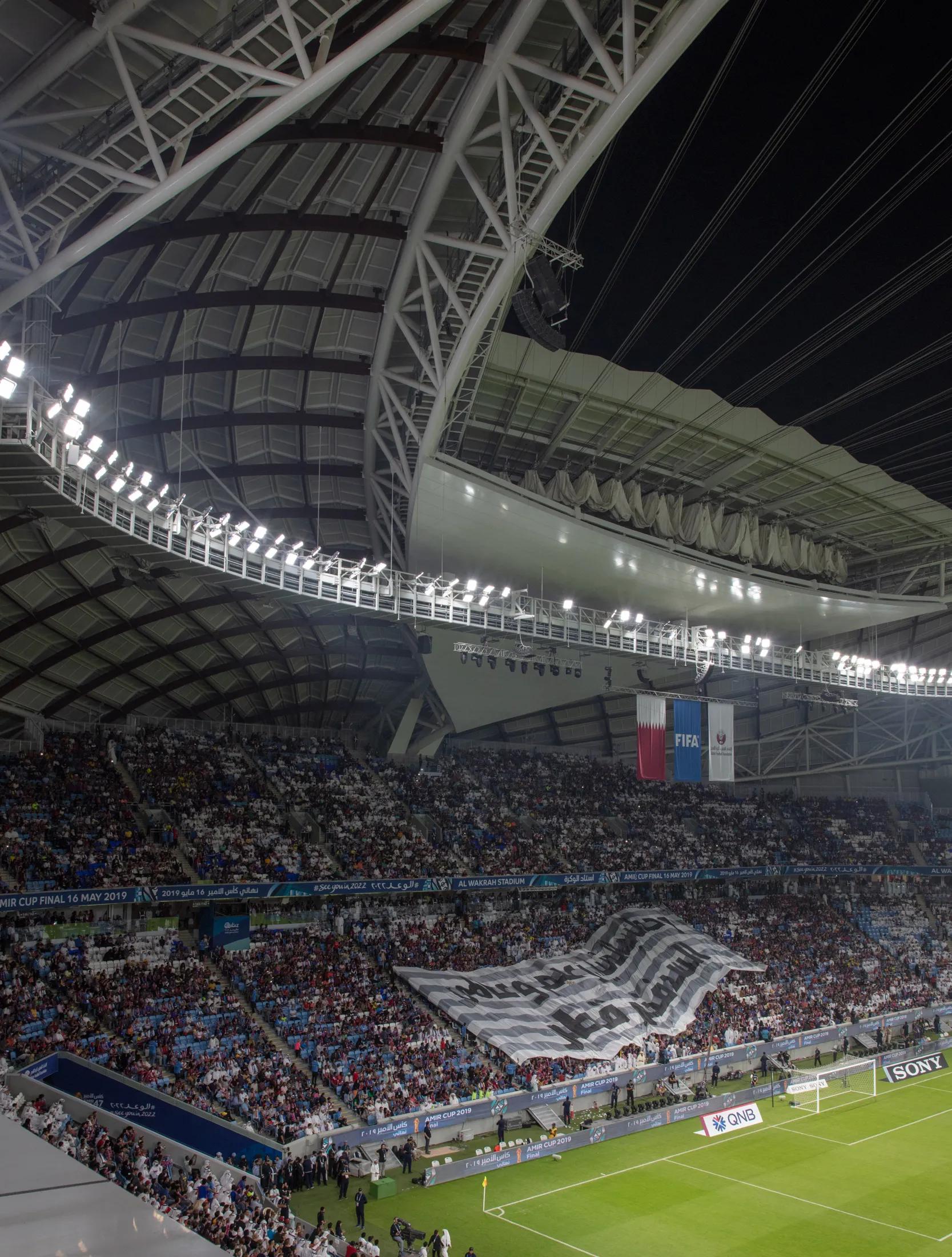 回放看卡塔尔世界杯,卡塔尔世界杯主体育场