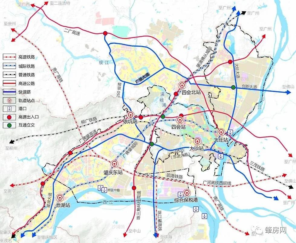 肇庆城东未来5年规划,肇庆未来有哪些新规划高速路