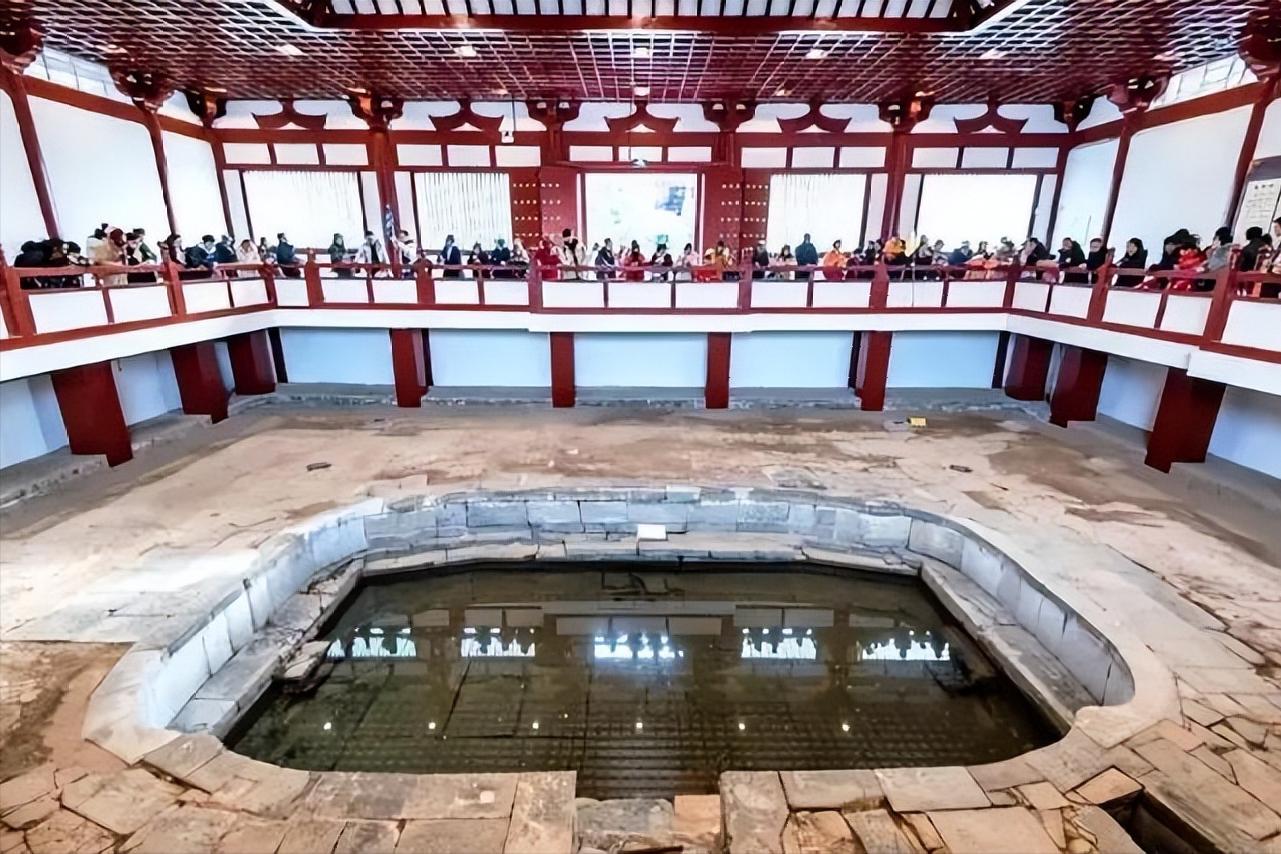 西安杨贵妃的温泉池,西安临潼区杨贵妃华清池