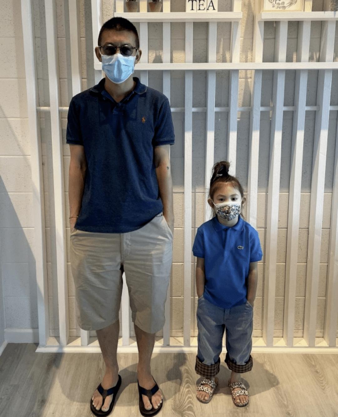 陈冠希晒5岁女儿近照,五岁开始拍广告