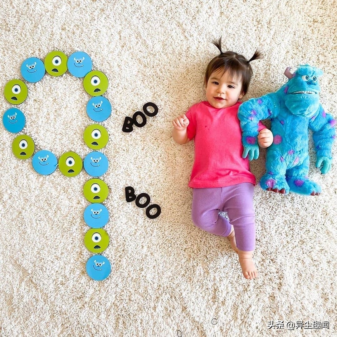 宝宝3个月的创意照,宝宝创意4月照