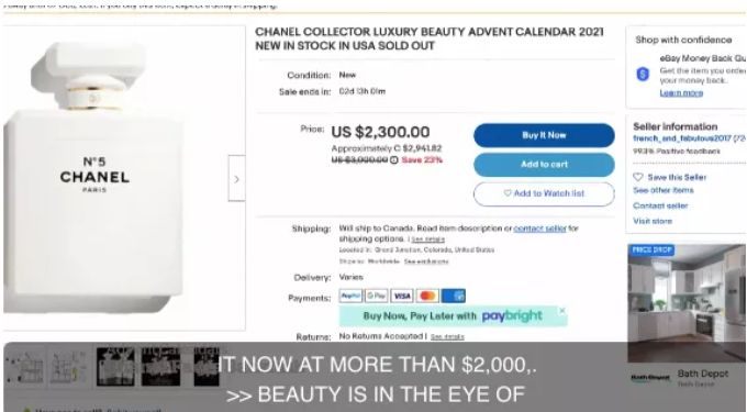 最惨香奈儿圣诞倒数盲盒,拆香奈儿盲盒最惨