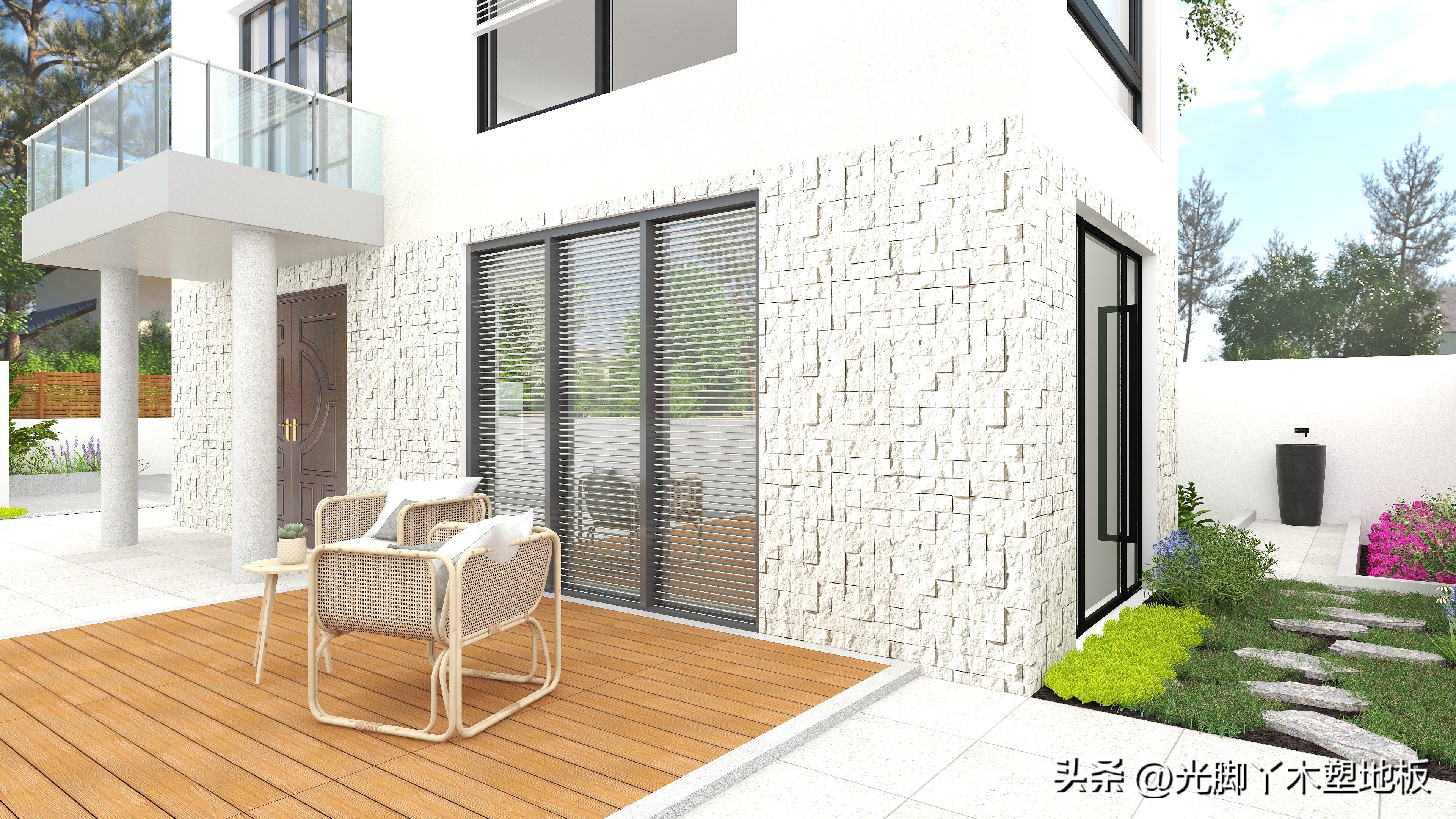 木塑材料：引领户外园林新潮流！木塑产品：绿色环保的独特风景