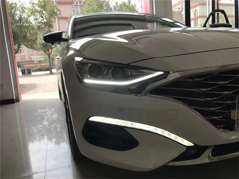 现代菲斯塔车灯怎么调,现代菲斯塔日间行车灯改成大灯