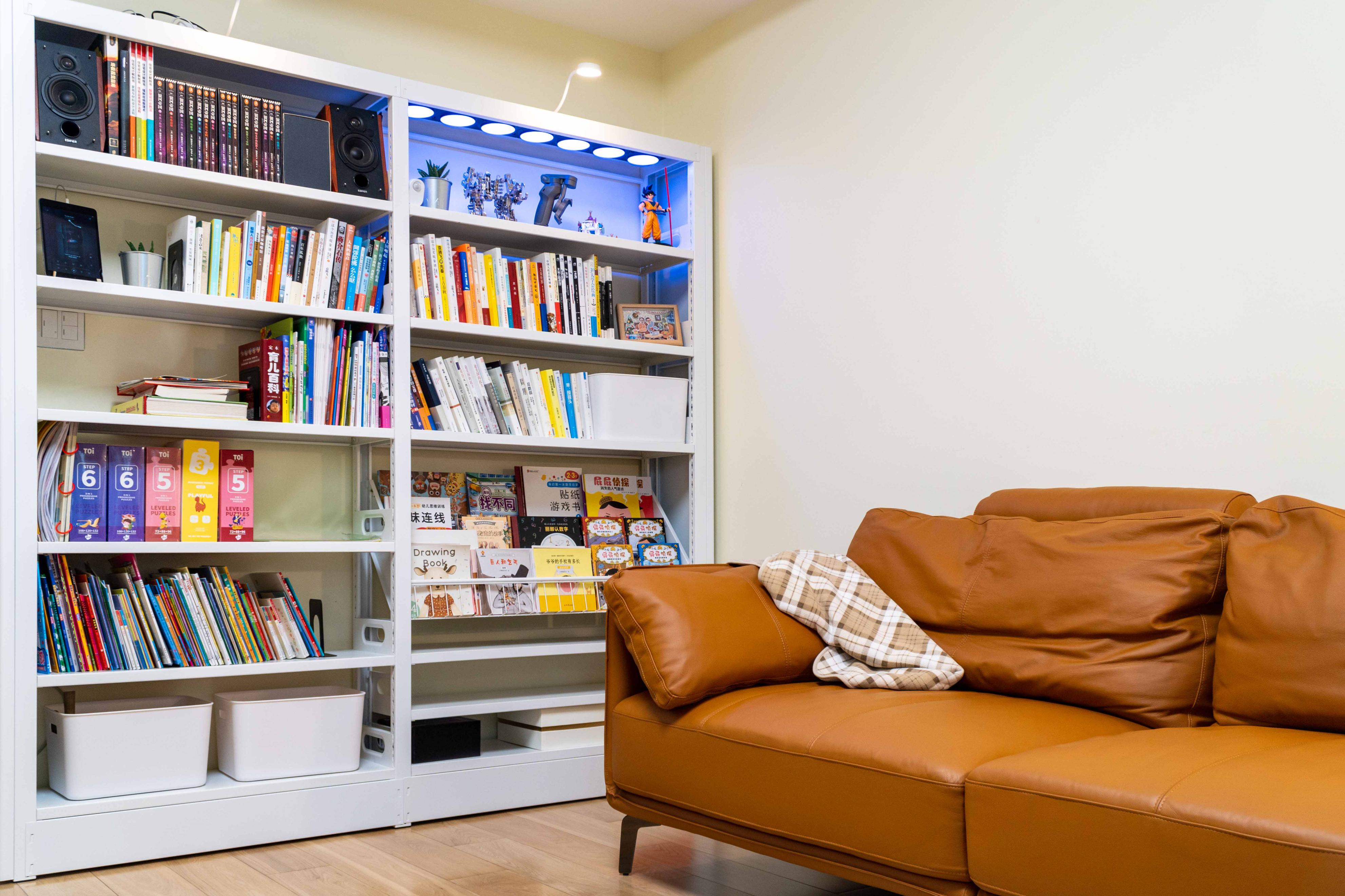 小户型图书馆书架客厅,图书馆书架放客厅