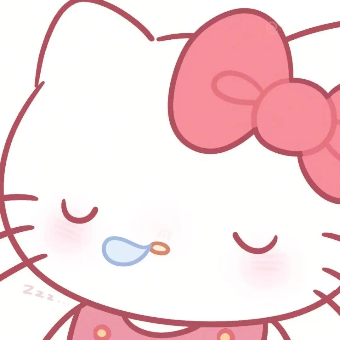 白底卡通头像女生可爱动漫,白底卡通头像手绘