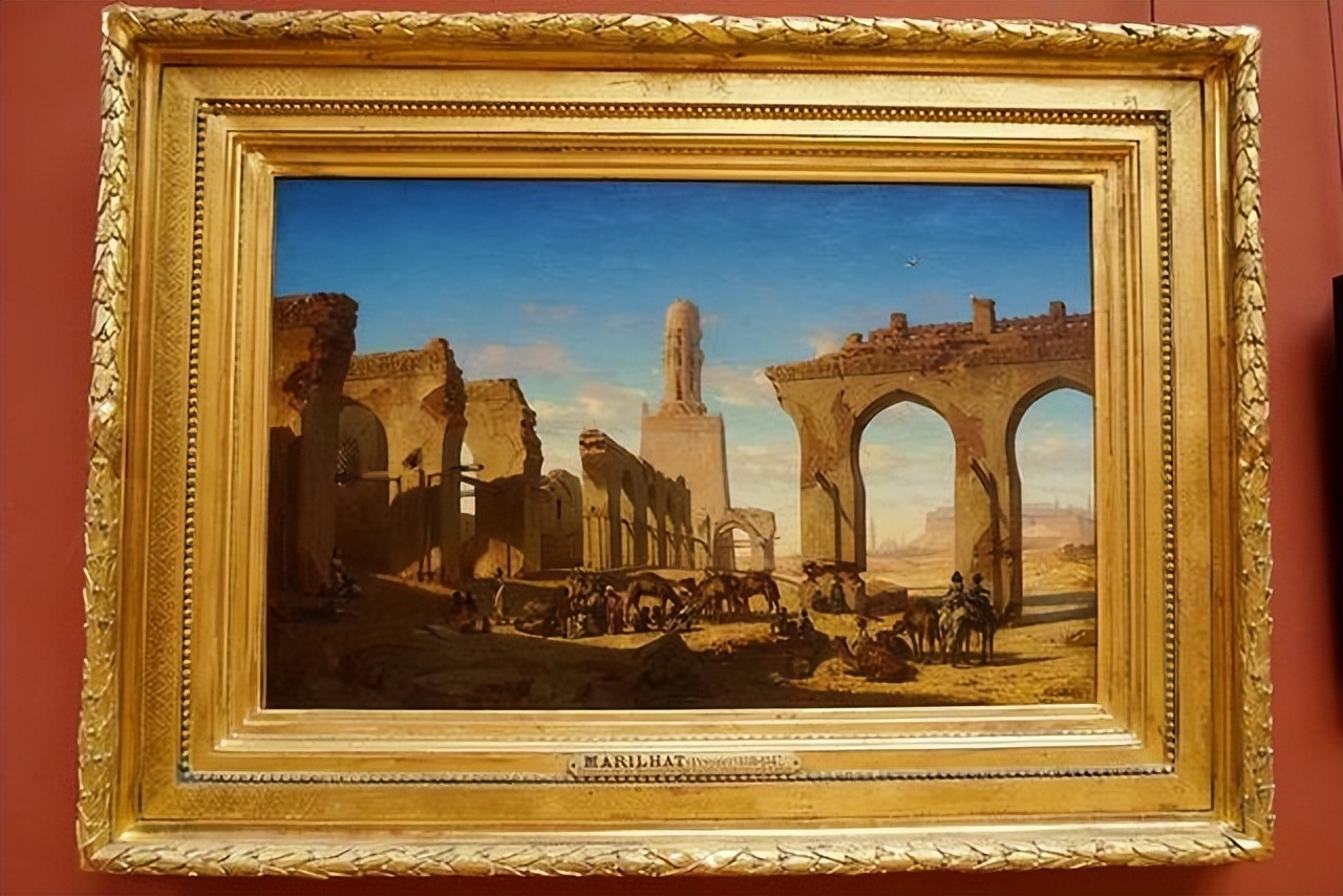 法国卢浮宫绘画简介,法国巴黎的卢浮宫有什么画作