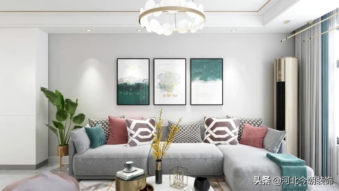 天海容天下小三室装修,天海容天下两室样板间