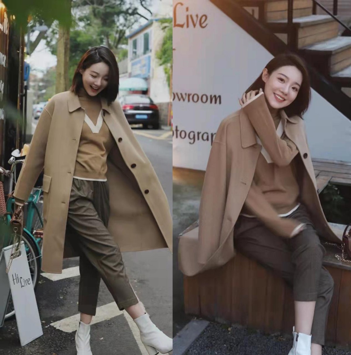 最实用的大衣搭配时髦洋气,60或70岁女性适合穿什么颜色大衣