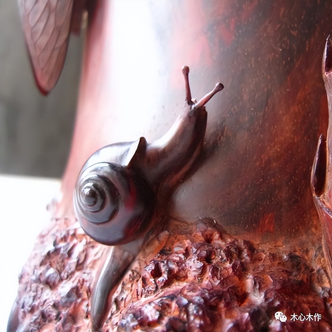 木雕蜗牛,木雕蜗牛的雕刻教程