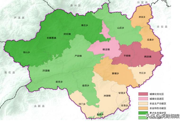 赣中福地风景图,江西省安福县最新规划