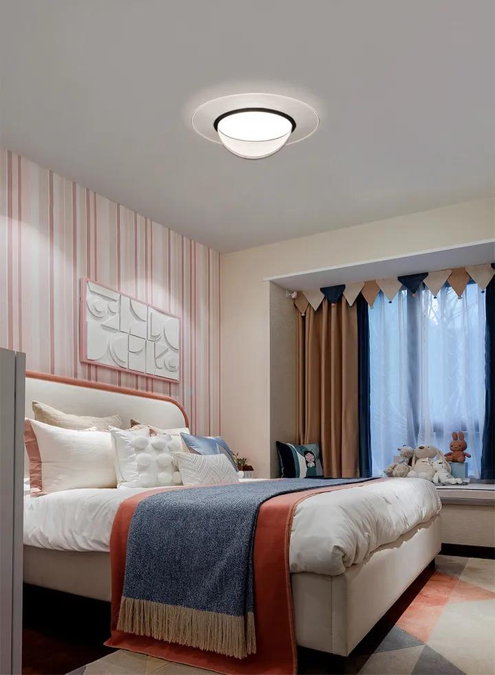 卧室灯光如何布置又经济又好看,卧室用白色的灯还是黄色的灯光