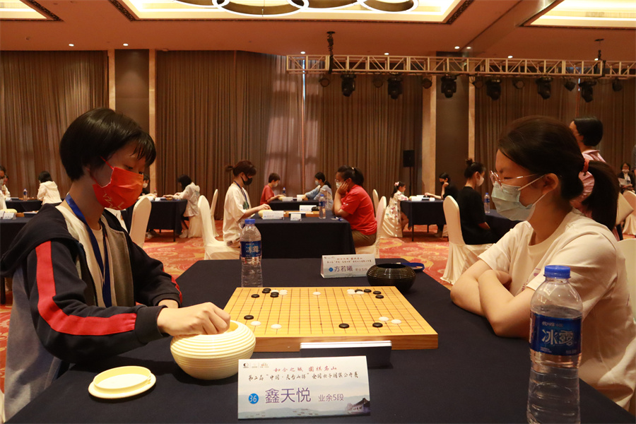 天台山杯吴依铭开门红俞斌：训练是本手比赛下出妙手