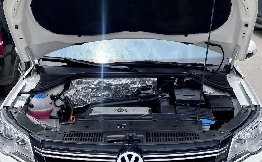 12年大众途观二手车翻新,大众途观外观塑料件翻新