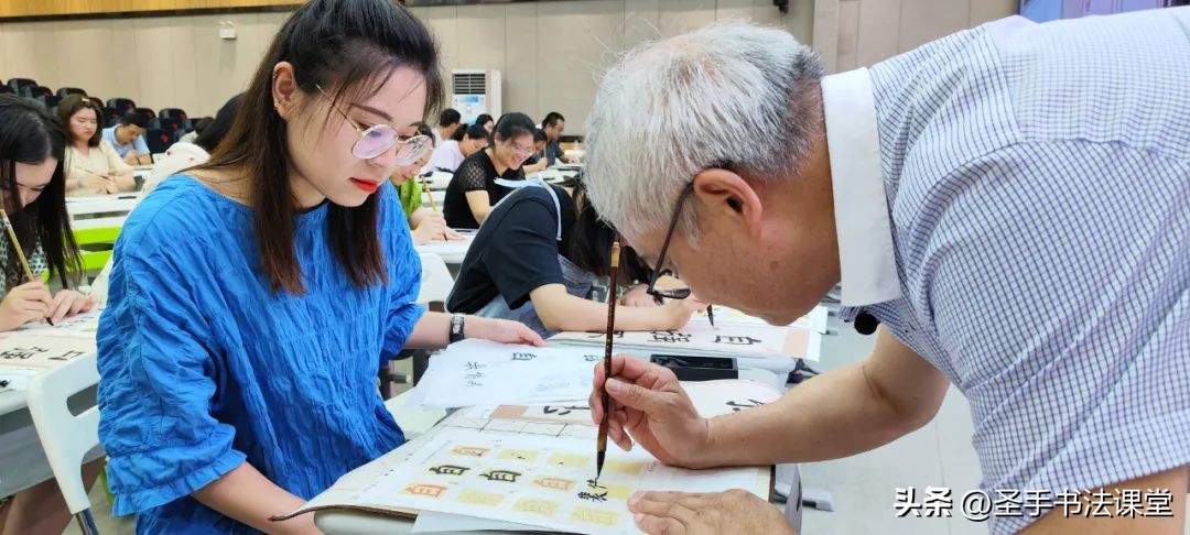 青少年书法培训,书法培训班教学方法的宣传