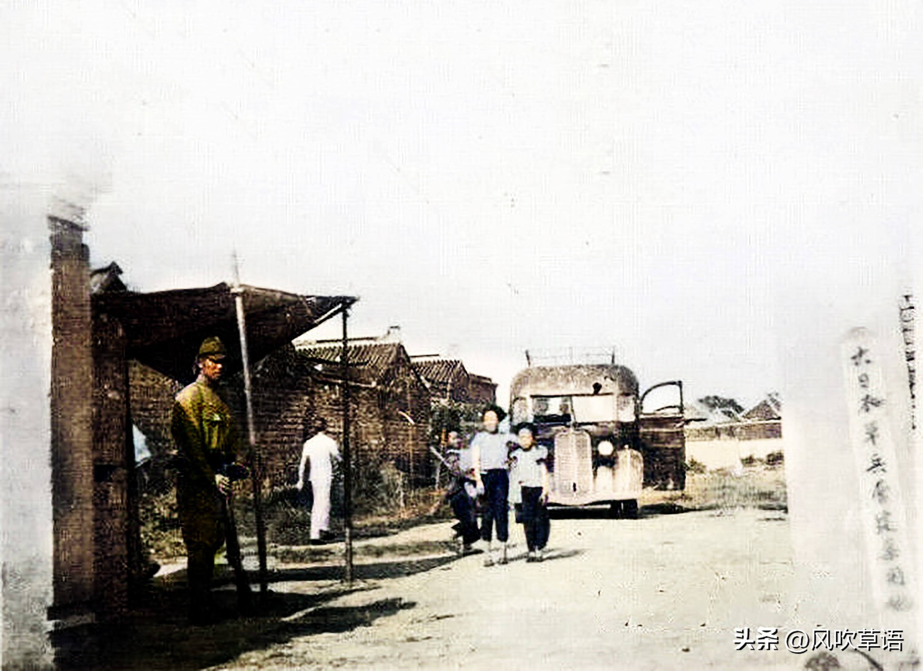 侵华战争大汉奸照片,侵华日军镜头中的汉奸