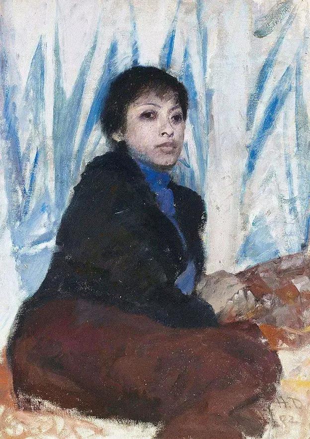 罗中立何多苓油画欣赏,何多苓人物油画教学视频