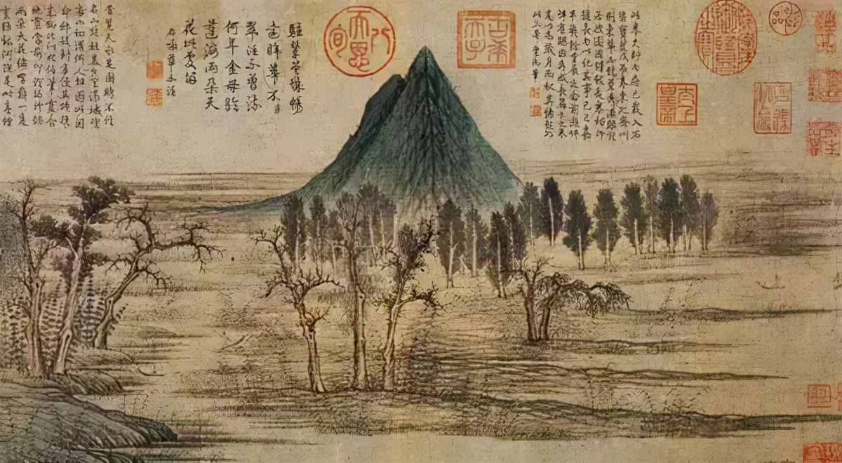 中国历代名画鉴赏图文,100幅历代名画欣赏