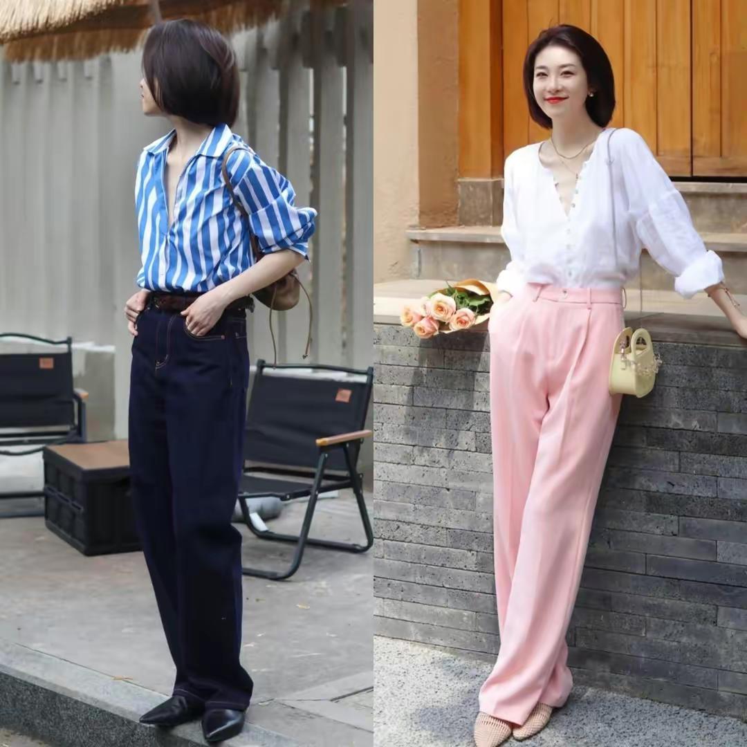 穿阔腿裤搭啥鞋,高腰宽松阔腿裤该怎么搭配鞋子