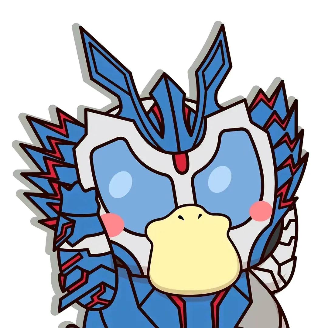 各种可达鸭头像,可爱可达鸭头像大全