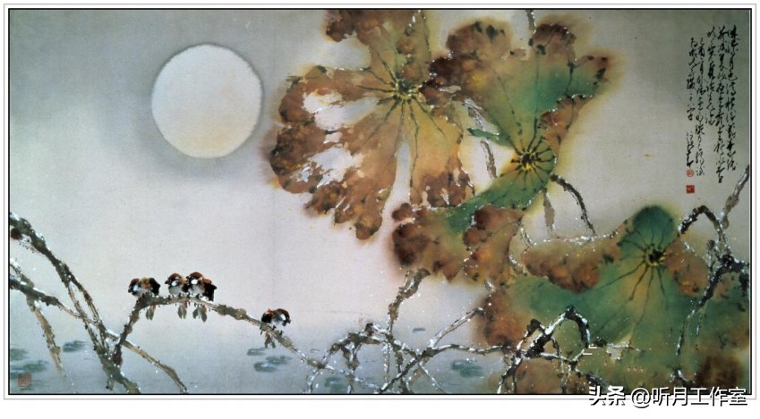 岭南画派赵少昂的画作教学,岭南画派赵少昂的风格