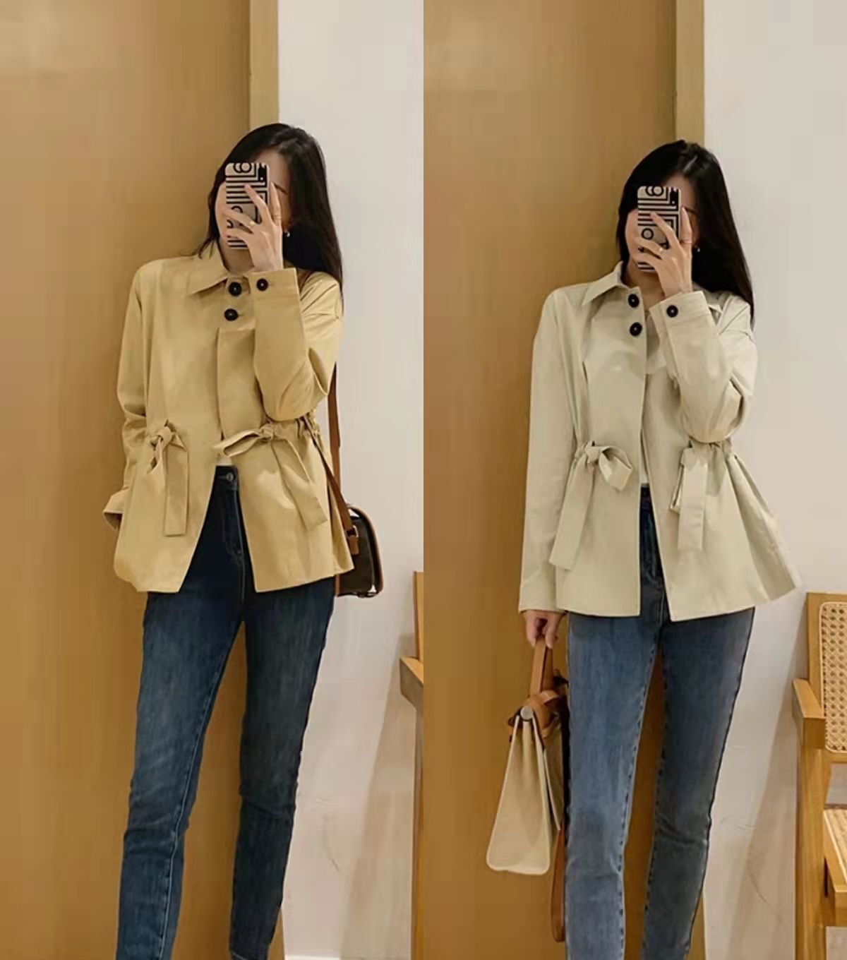 风衣穿搭风格独特时尚漂亮气质,风衣穿搭高级感五十岁