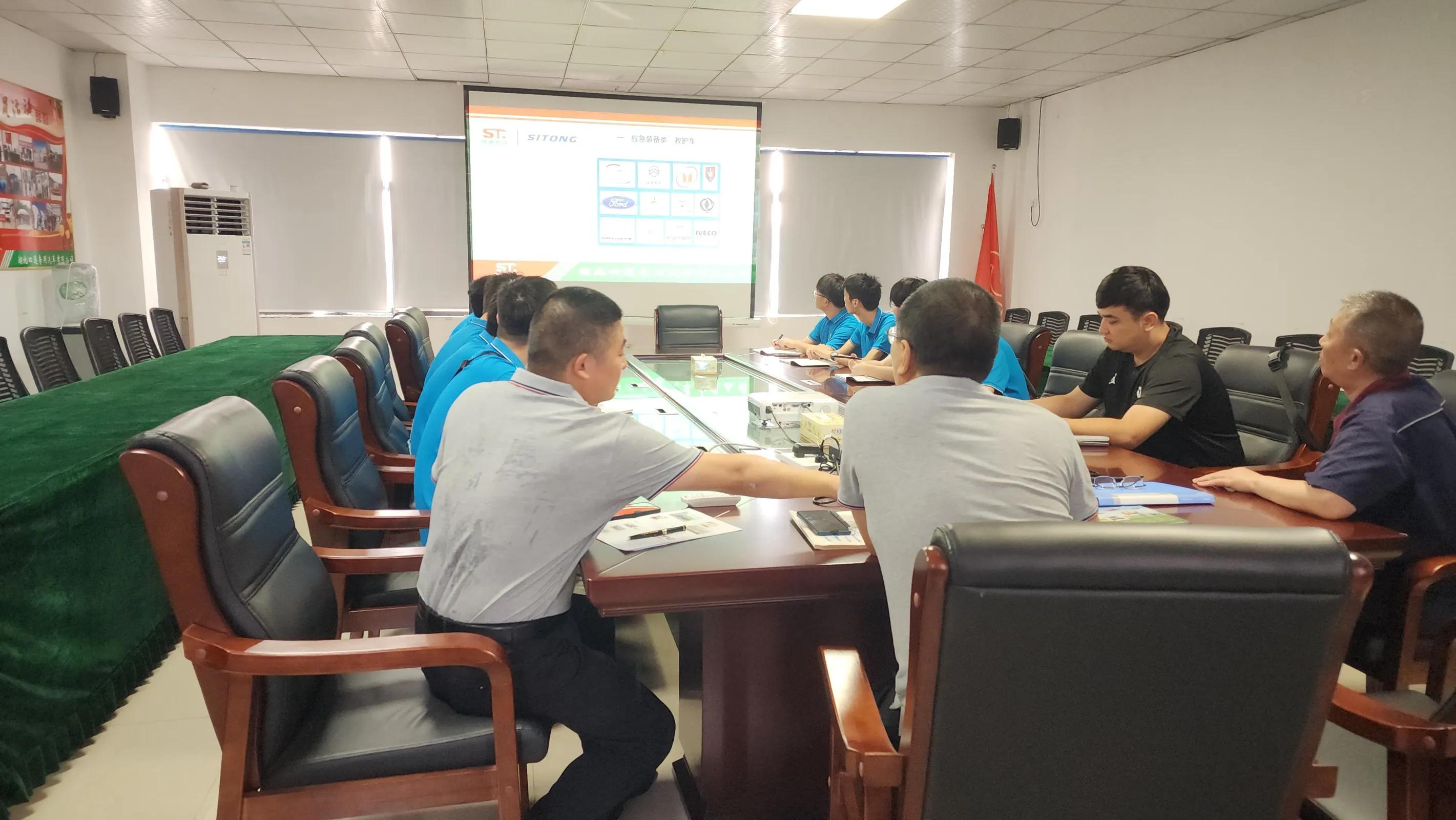 武科大汽车与交通工程学院暑期社会实践团队进湖北四通学习调研