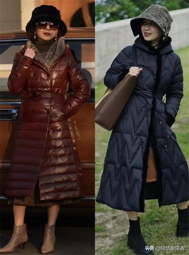 女人买羽绒服就买这5款,30岁以上女人买羽绒服