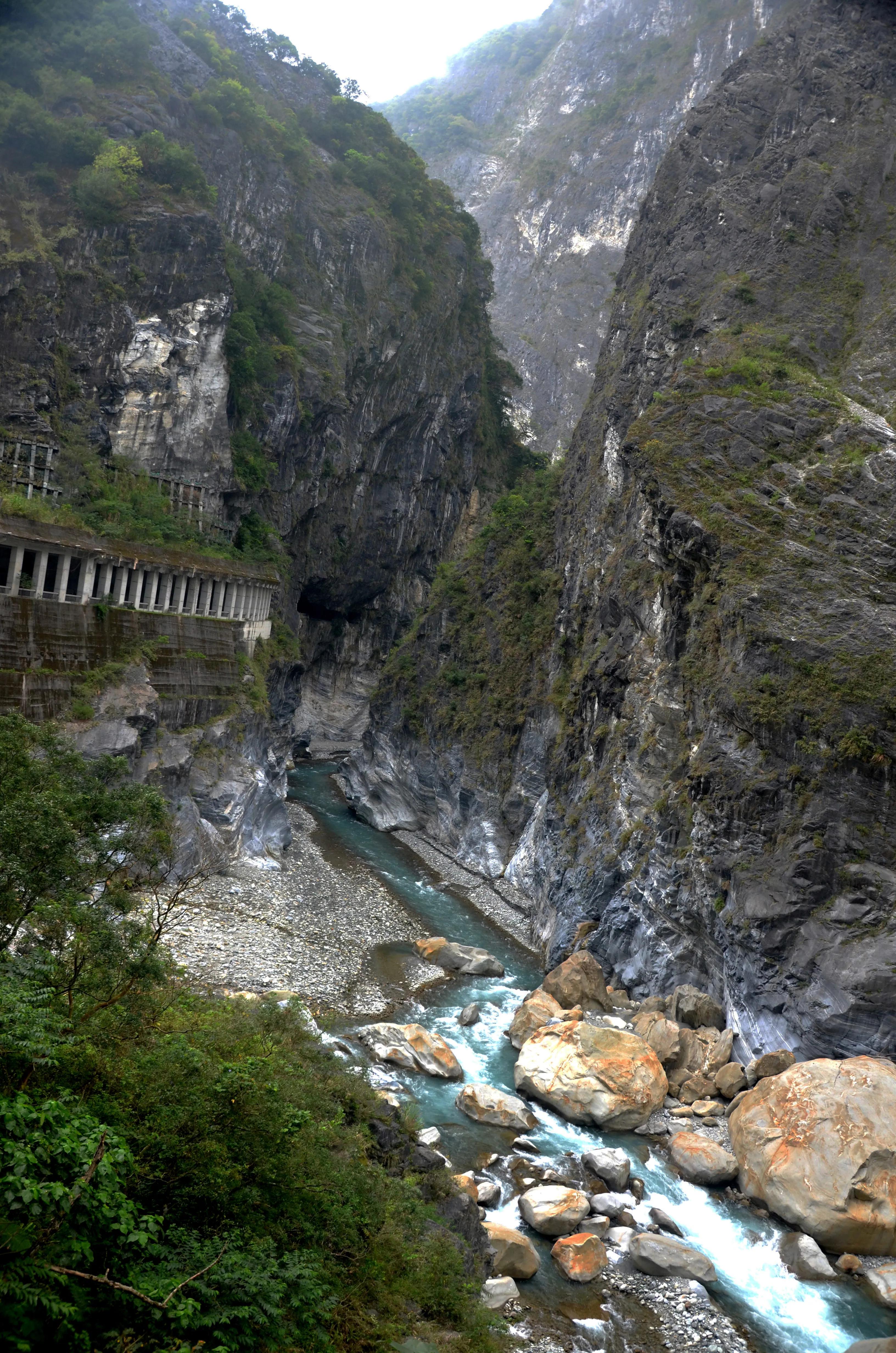 台湾太鲁阁大峡谷绝美风景,台湾太鲁阁大峡谷