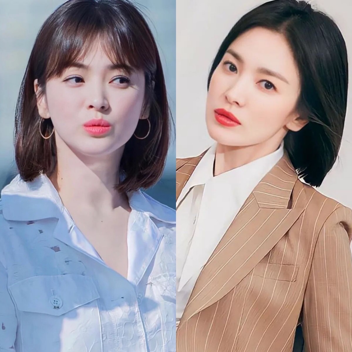 宋慧乔同款挂耳短发,宋慧乔同款挂耳短发造型