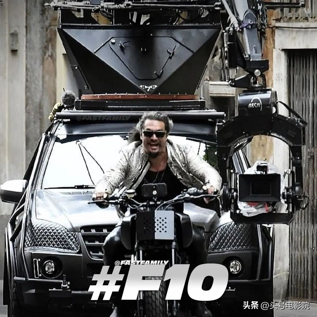 速度与激情10发新片场照,速度与激情10拍摄现场路人视角