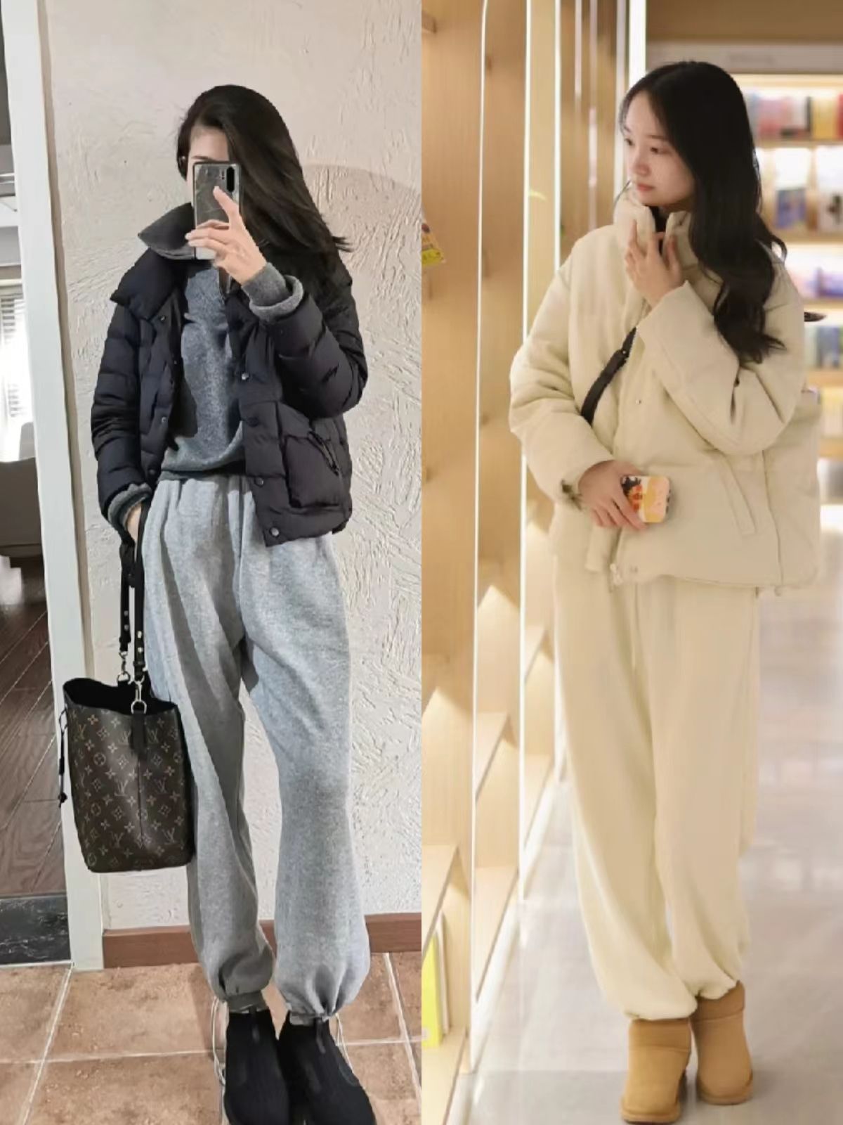 冬季最火过膝靴的选择及搭配,适合小个子穿的棉靴