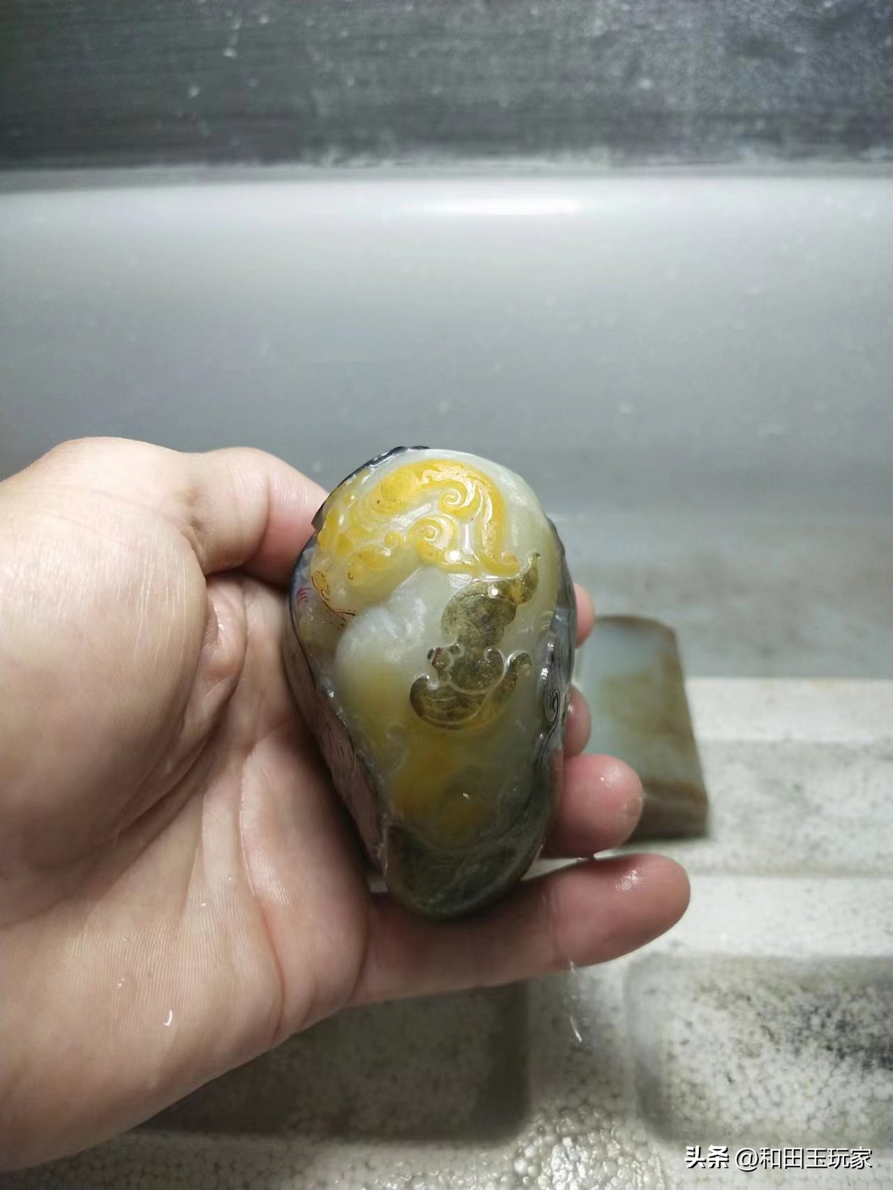 超群和田玉吧，超然古朴风，细琢雍容颜。吧主原创。