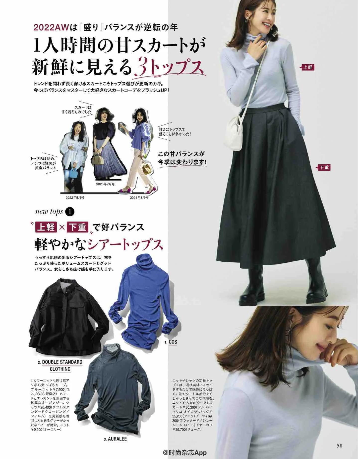 2022年日本时尚杂志,日本时尚杂志2023封面