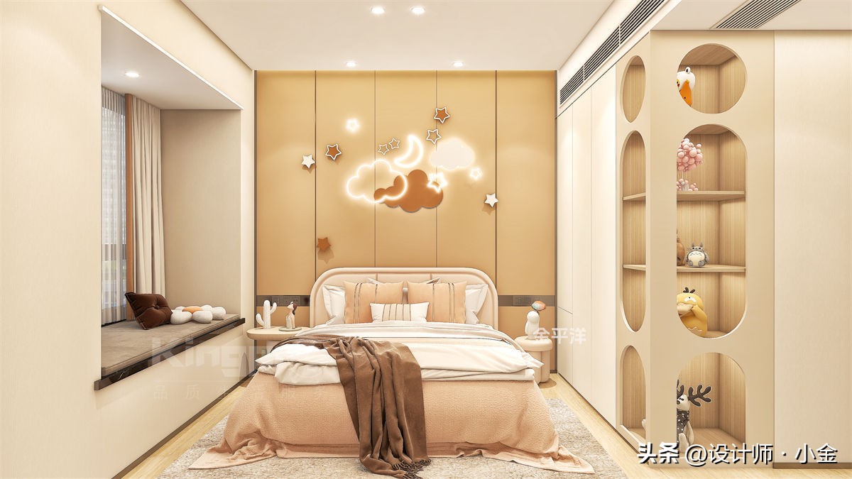 上下铺儿童房怎样更安全,超实用的儿童房装修攻略了解一下