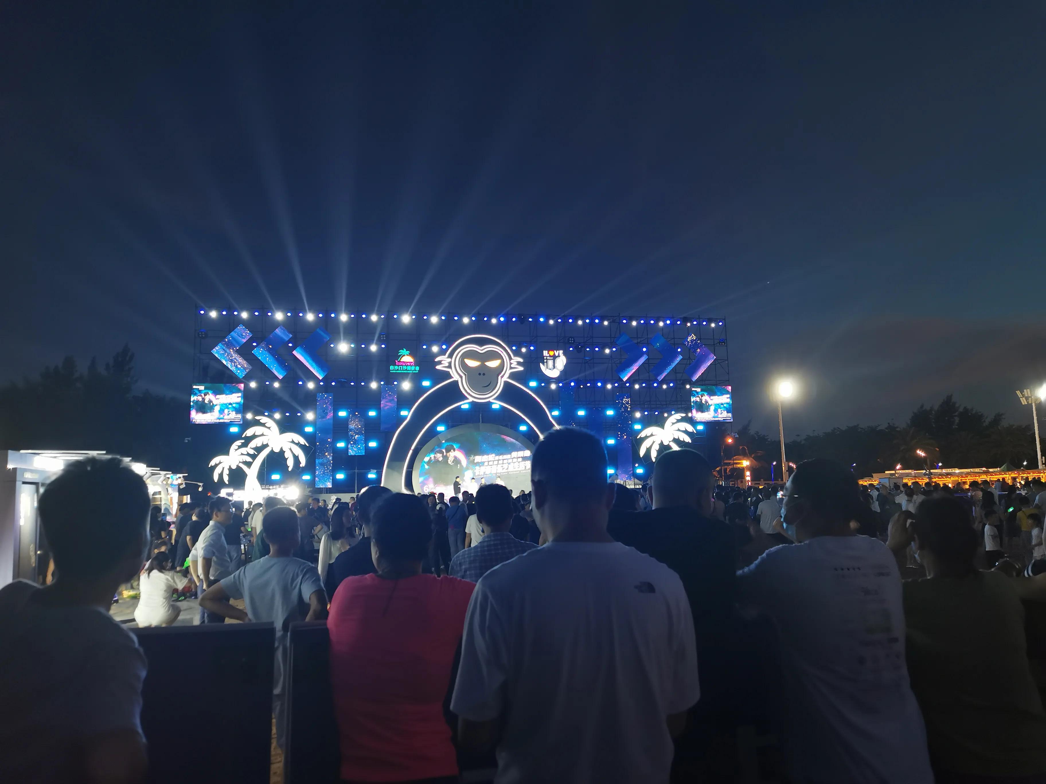 海南海口白沙门夜市打卡,海口白沙门夜市体验高山流水