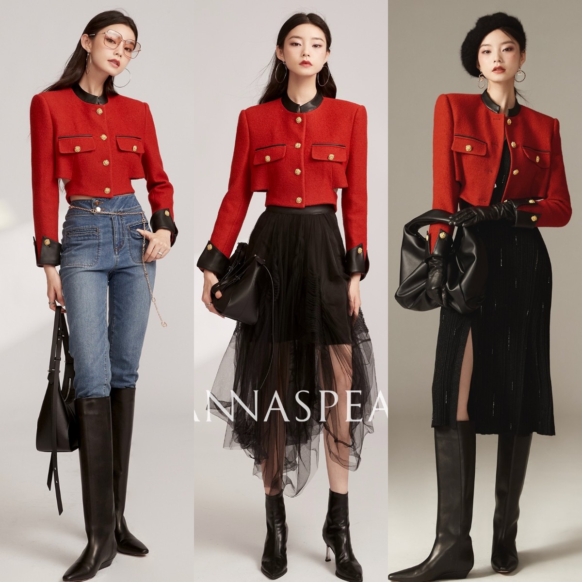 今年流行短外套,短外套怎样穿才显高这样穿就对了